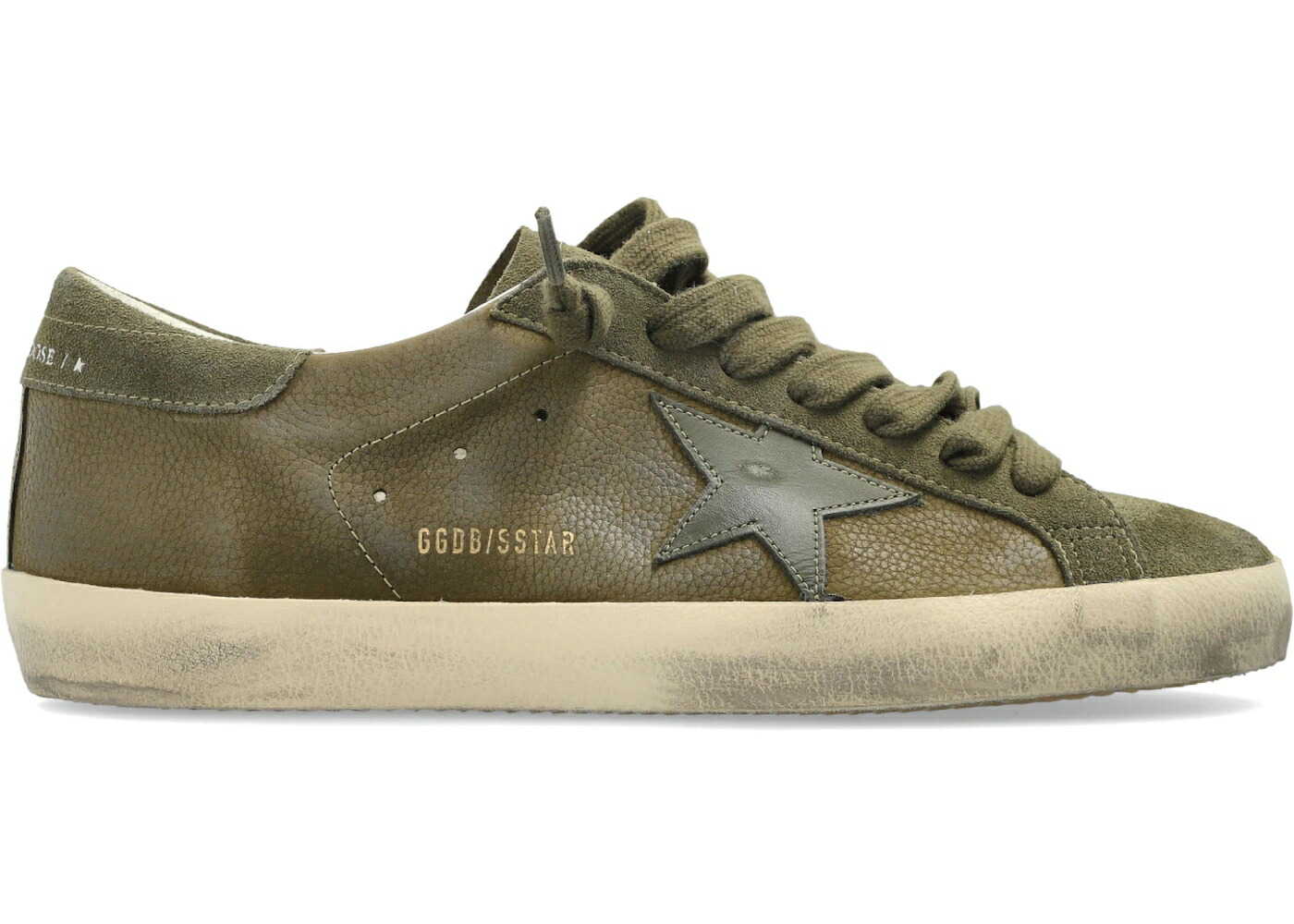 ゴールデングース オリーブ ナイト スニーカー メンズ GOLDEN GOOSE GOLDEN GOOSE SUPER-STAR OLIVE NIGHT / OLIVE NIGHT|スニケス