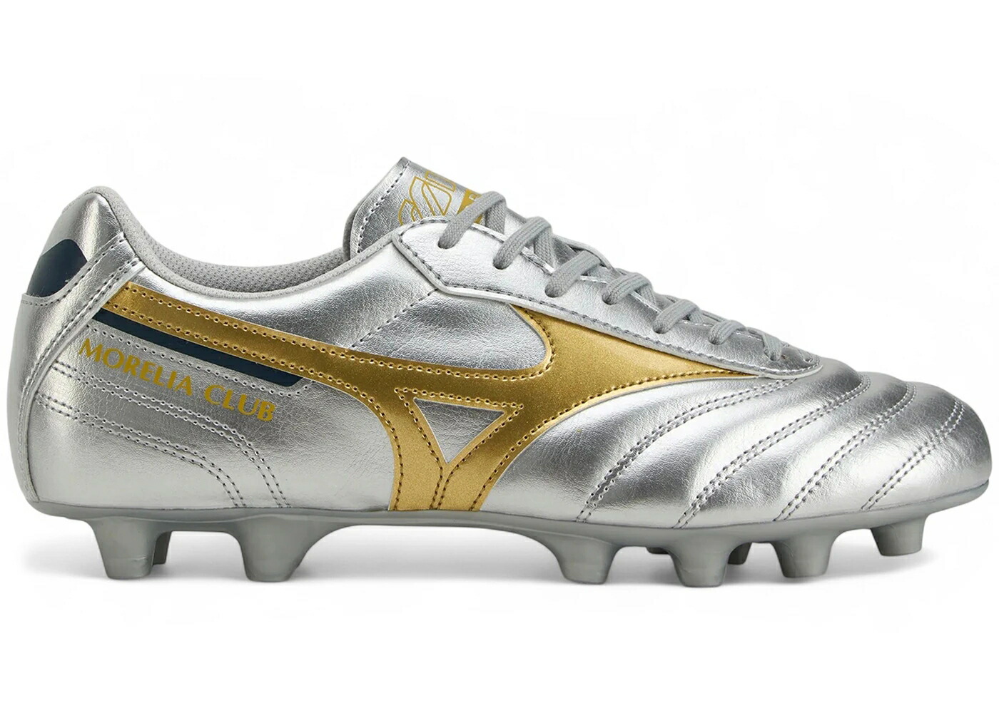 ミズノ 野球クラブ 銀河系 しろがね色 しろがね色 ゴールド スニーカー メンズ MIZUNO MORELIA II CLUB MD GALAXY SILVER GOLD / GALAXY SILVER GOLD GOLD