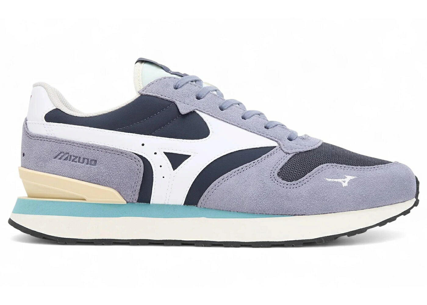 ミズノ 灰色 グレー グレイ 白色 ホワイト 青色 ブルー スニーカー メンズ MIZUNO RB87 ODYSSEY GRAY WHITE BLUE GRANITE / ODYSSEY GRAY WHITE BLUE GRANITE|スニケス