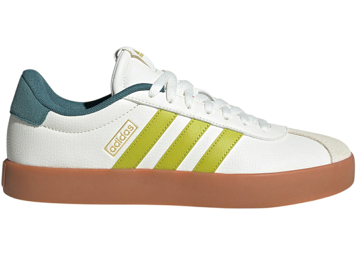 アディダス コート 白色 ホワイト ライム コア 3.0 スニーカー メンズ ADIDAS VL COURT WHITE PRELOVED LIME TEAL / CORE WHITE PRELOVED LIME｜スニケス