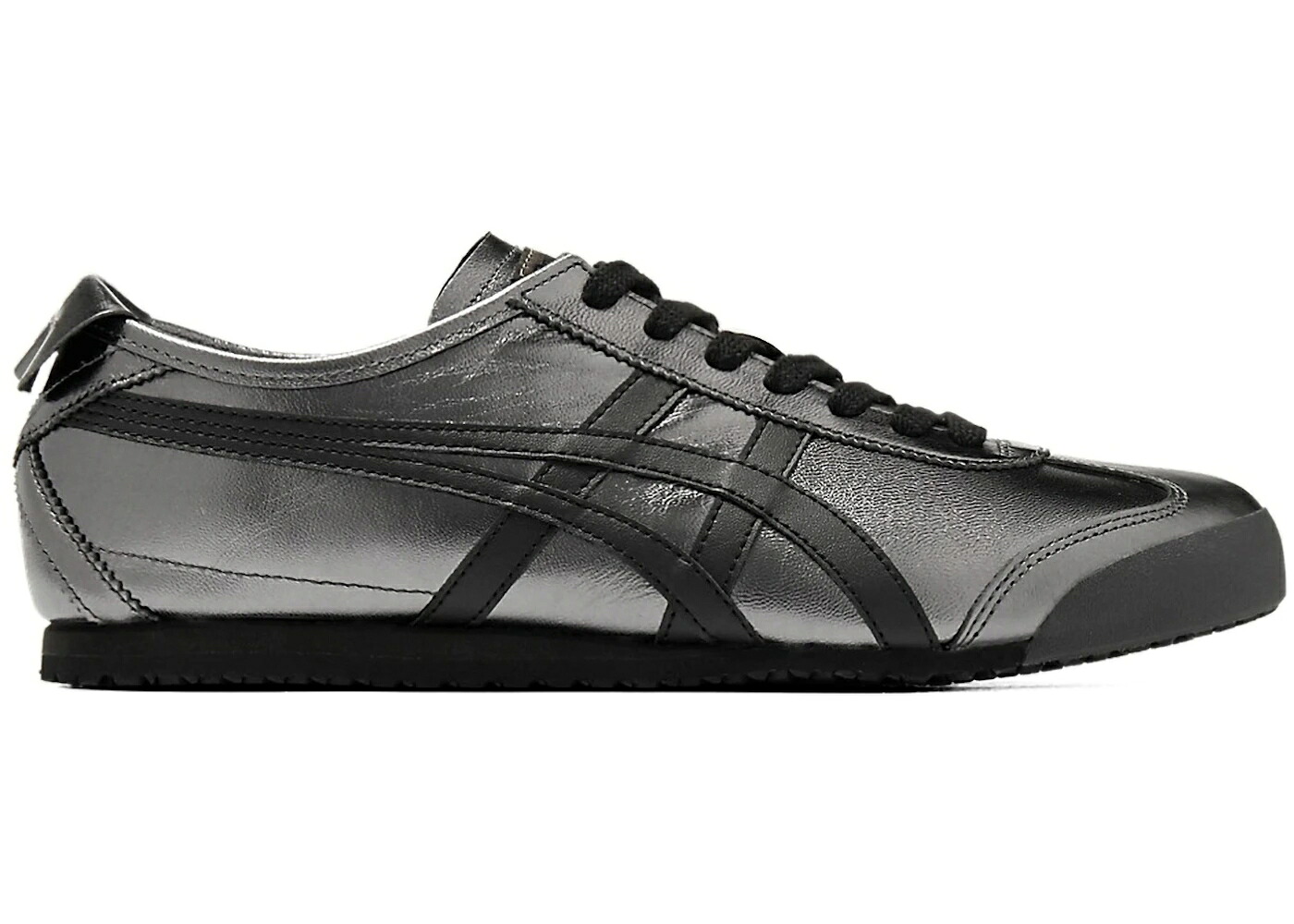 メキシコ 黒色 ブラック オニツカタイガー スニーカー メンズ ONITSUKA TIGER ONITSUKA TIGER MEXICO 66 GUNMETAL BLACK / GUNMETAL BLACK｜スニケス