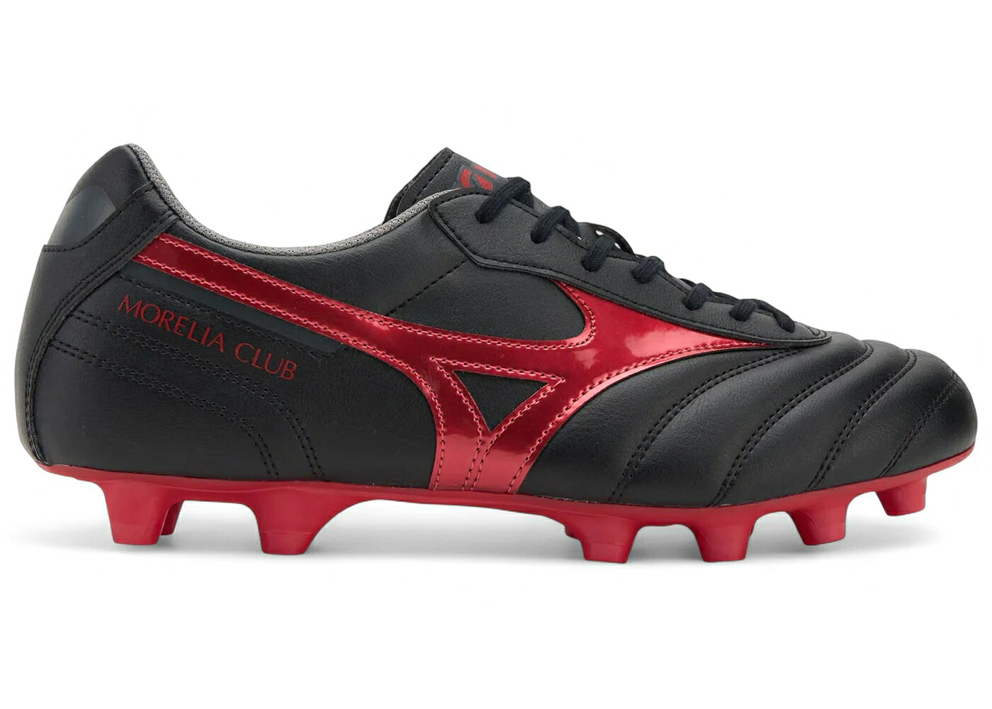ミズノ 野球クラブ 黒いこと 黒いこと 赤 赤いこと 砂色 砂子 スニーカー メンズ MIZUNO MORELIA II CLUB FG BLACK 40TH RED SAND / BLACK MORELIA 40TH RED BLACK