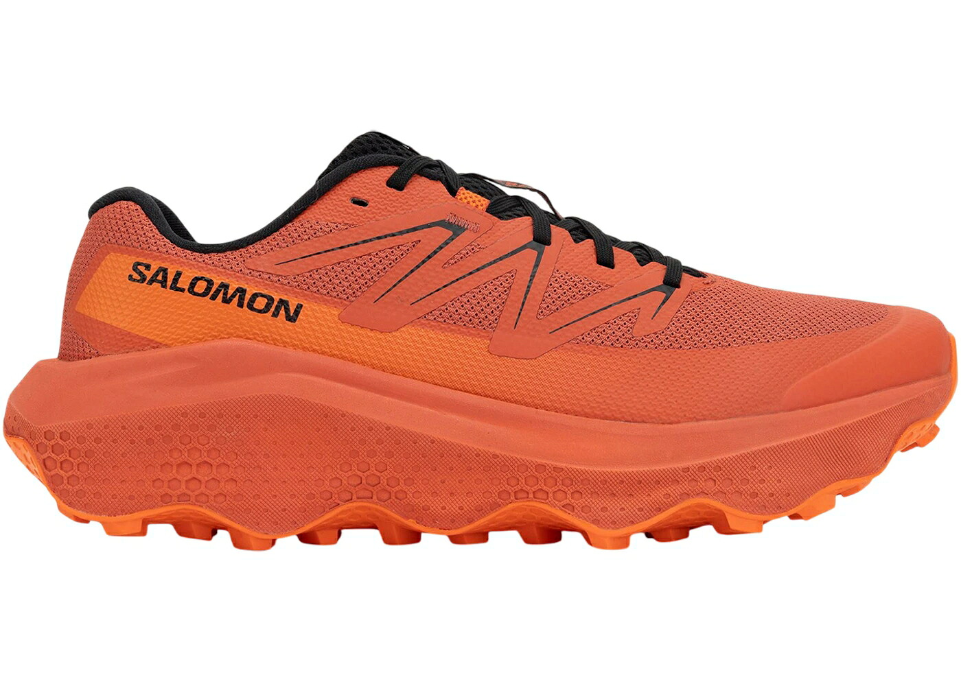 サロモン ウルトラ 流出受け答え 火竜 火の手 黒いこと 黒いこと スニーカー メンズ SALOMON ULTRA FLOW 2 CHILI DRAGON FIRE BLACK / CHILI DRAGON FIRE BLACK