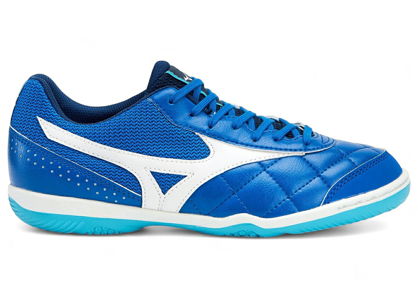 ミズノ 野球クラブ 青碧 青碧 白いこと 白いこと スニーカー メンズ MIZUNO MORELIA SALA CLUB IN MUGEN BLUE WHITE / MUGEN BLUE WHITE