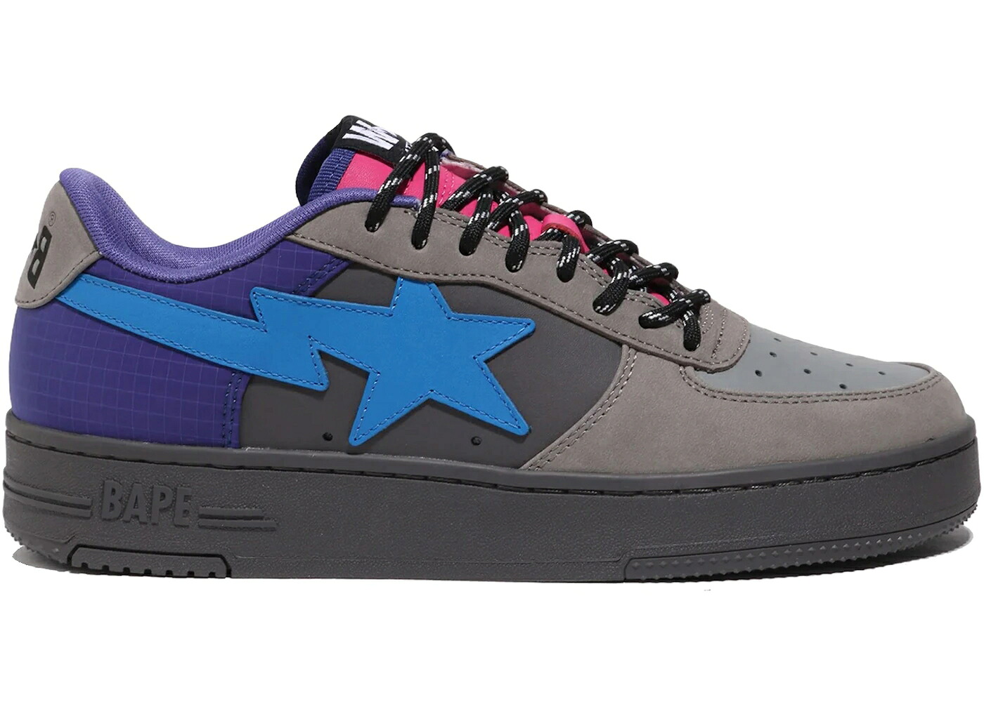 ベイプ 灰色 グレー グレイ #2 スニーカー メンズ BAPE A BATHING APE STA BY KAZUKI KURAISHI GRAY /｜スニケス 83,435円