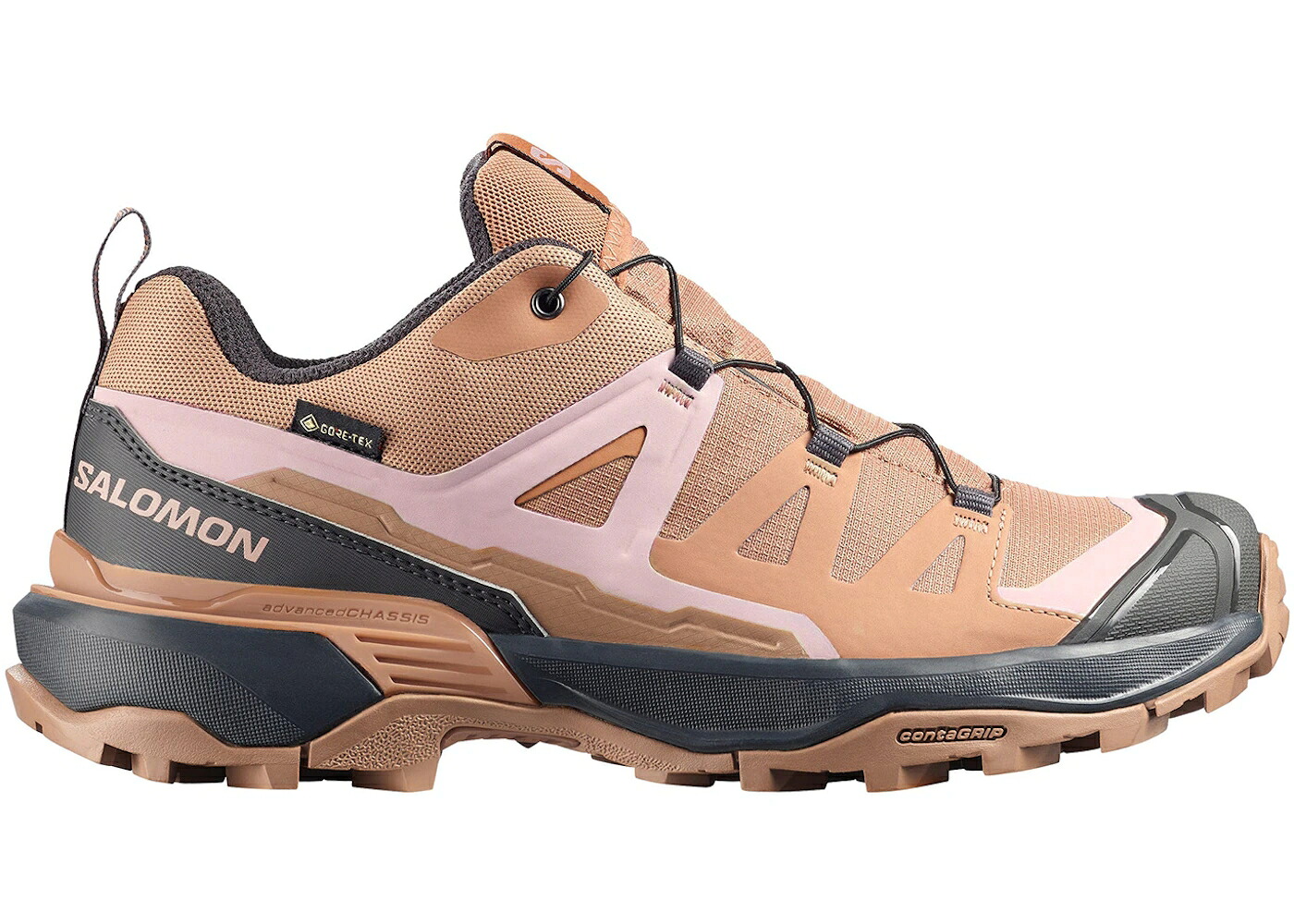 サロモン ウルトラ ゴアテックス 茶色 ブラウン WOMEN'S スニーカー レディース SALOMON X ULTRA 360 GORE-TEX BURRO ASPHALT (WOMEN'S) / BURRO ASPHALT PECAN BROWN｜スニケス