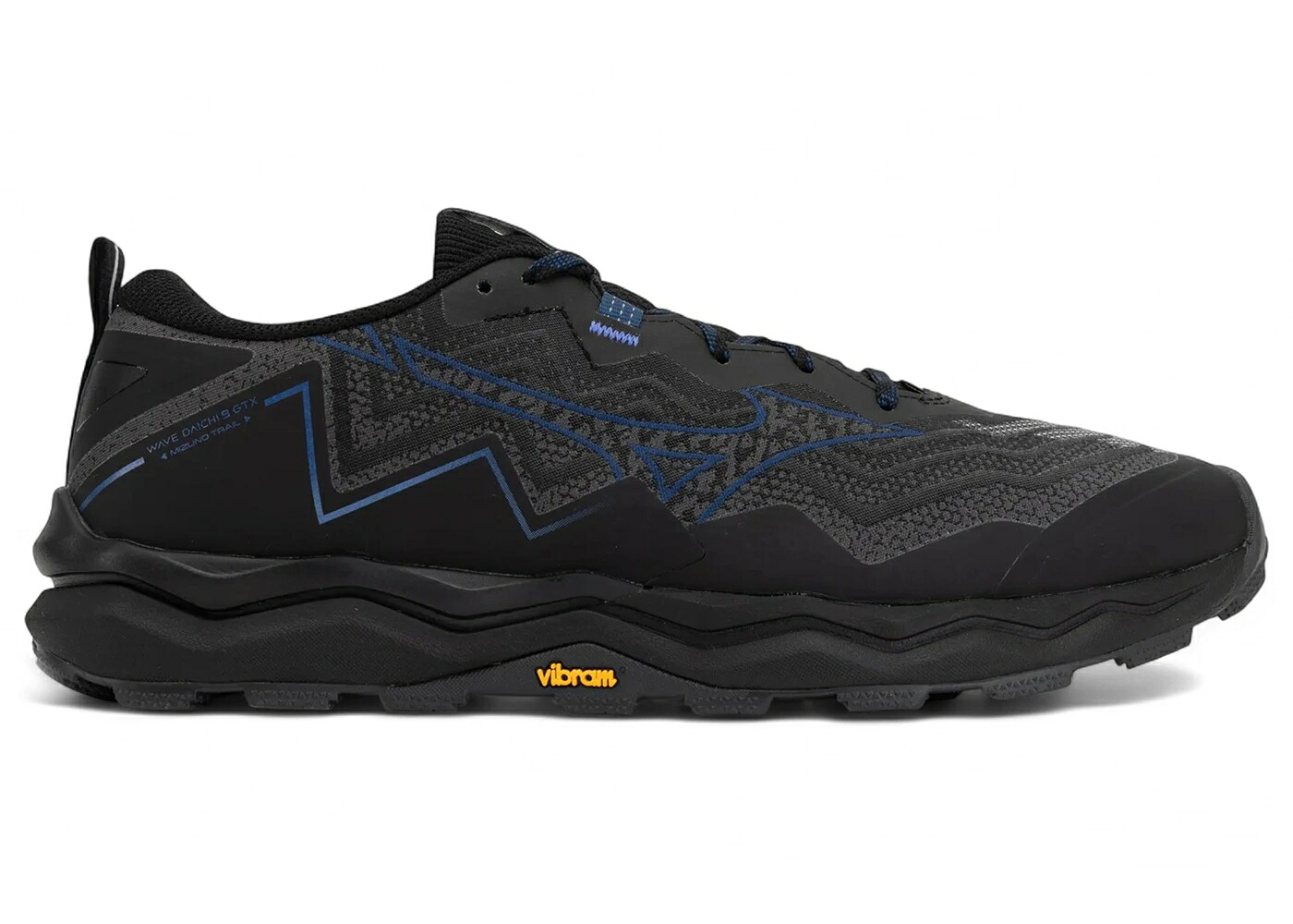 ミズノ ウェーブ ウェイブ ゴアテックス 黒色 ブラック ドレス ブルース 砂色 サンド スニーカー メンズ MIZUNO WAVE DAICHI 9 GORE-TEX BLACK DRESS BLUES SAND / BLACK DRESS BLUES BLACK SAND|スニケス