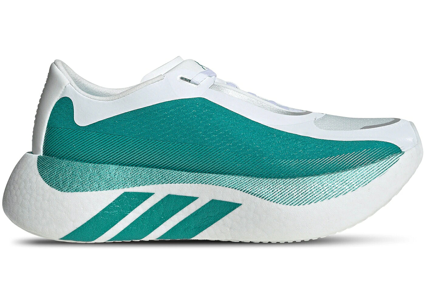 アディダス ブースト 白色 ホワイト 緑 グリーン ゼロ WOMEN\'S スニーカー レディース ADIDAS HYPER BOOST EDGE WHITE EQT GREEN (WOMEN\'S) / CLOUD WHITE EQT GREEN ZERO｜スニケス