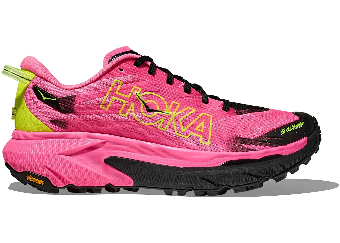ホカオネオネ ローズ 黒色 ブラック スニーカー メンズ HOKA ONE ONE HOKA ONE MAFATE 5 NEON ROSE BLACK / NEON ROSE BLACK|スニケス