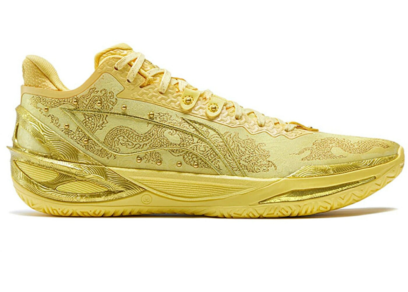 リーニン ゴールド スニーカー メンズ LI-NING LIREN 6 SCALE ARMOR GOLD /