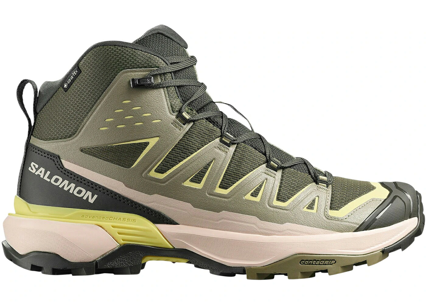 サロモン ウルトラ ミッド ゴアテックス オリーブ ナイト爵 スニーカー メンズ SALOMON X ULTRA 360 EDGE MID GORE-TEX OLIVE NIGHT ALOE / OLIVE NIGHT ALOE
