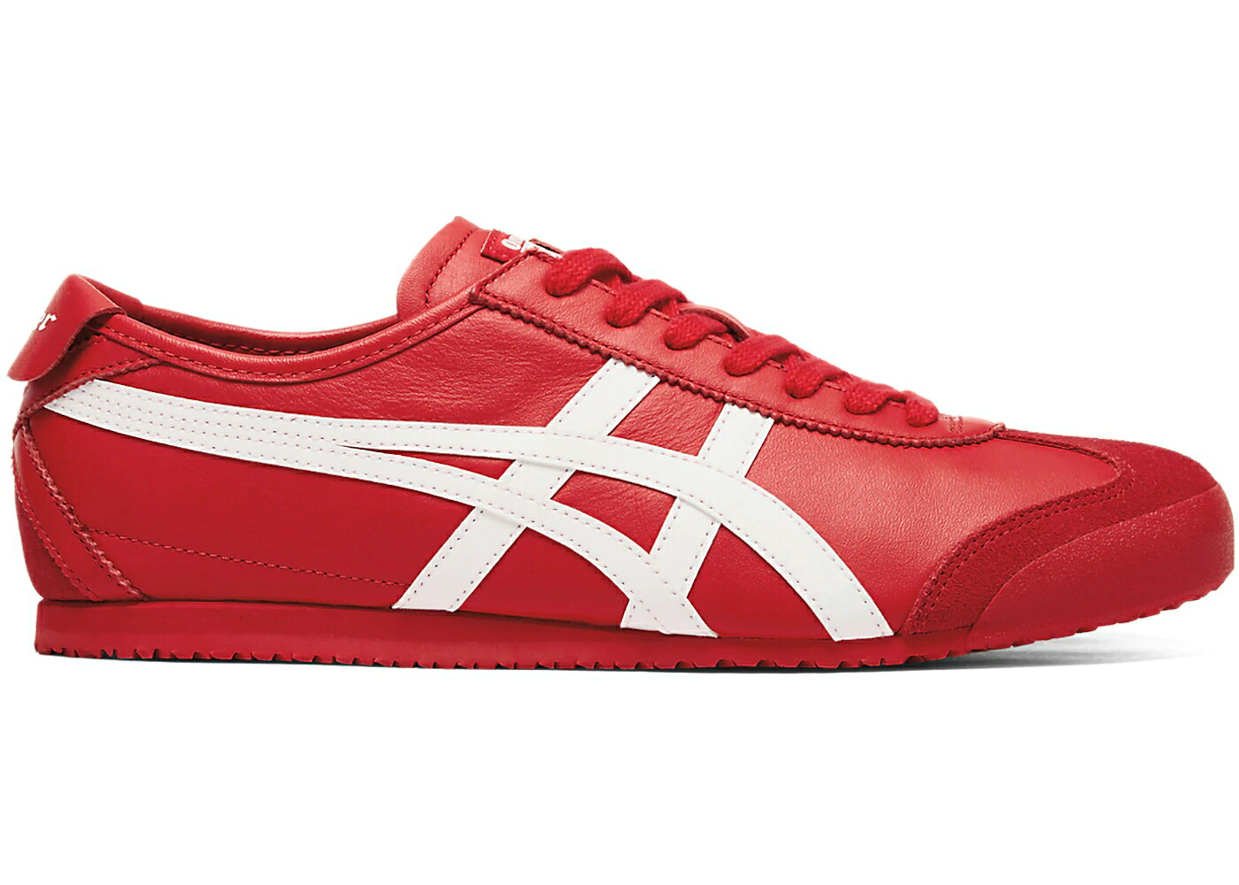 メキシコ クラシック 赤 レッド 白色 ホワイト オニツカタイガー スニーカー メンズ ONITSUKA TIGER ONITSUKA TIGER MEXICO 66 CLASSIC RED WHITE / CLASSIC RED TIGER WHITE｜スニケス