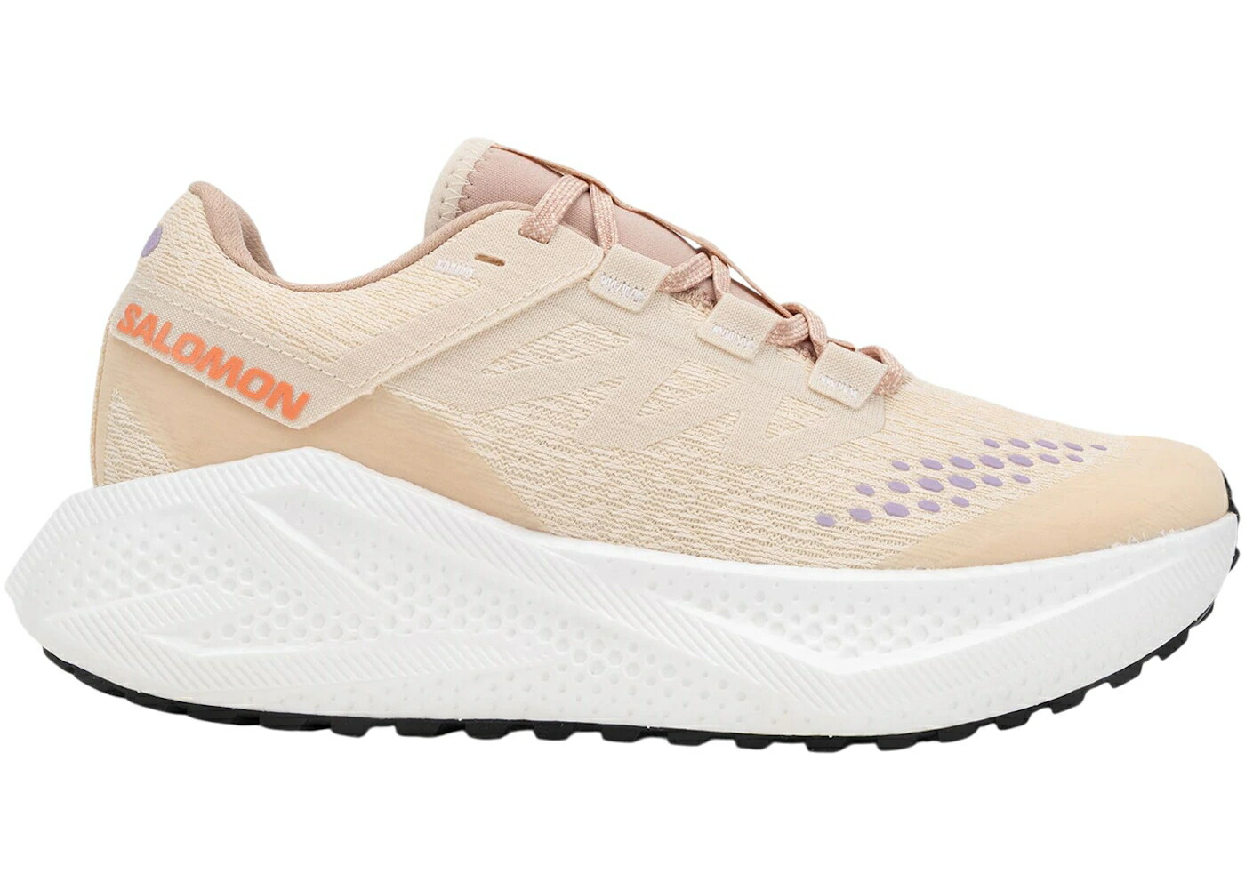 サロモン グライド 白色 ホワイト WOMEN'S スニーカー レディース SALOMON AERO GLIDE 3 GRVL SHORTBREAD WHITE FUSHION CORAL (WOMEN'S) / SHORTBREAD WHITE FUSHION CORAL|スニケス