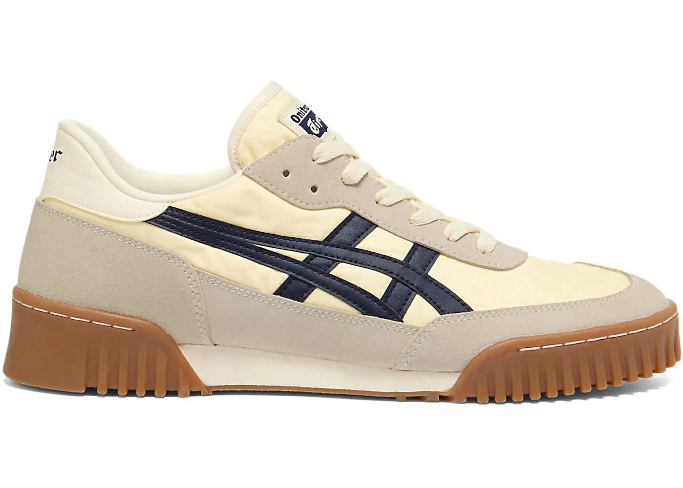 クリーム オニツカタイガー スニーカー メンズ ONITSUKA TIGER ONITSUKA TIGER ROTEMIT CREAM PEACOAT GUM / CREAM PEACOAT|スニケス