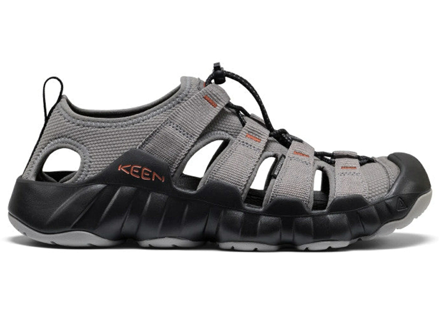 キーン サンダル しろがね色 スチール写真 薄墨色 薄墨色 スニーカー メンズ KEEN HYPERPORT H2-M SANDALS STEEL GREY BURNT BRICK / STEEL GREY BURNT BRICK