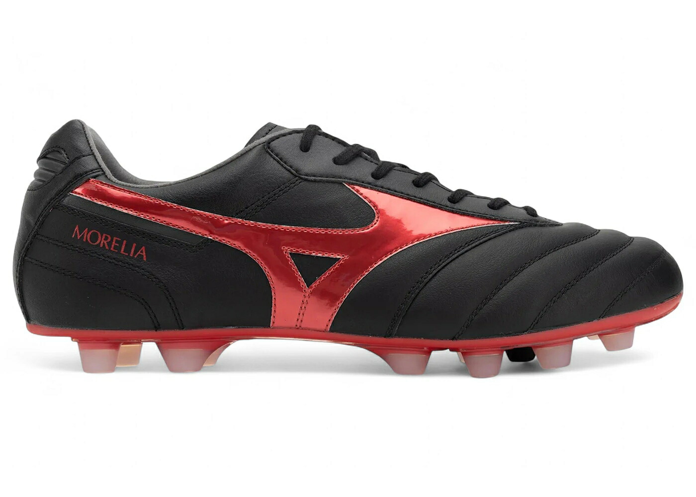 ミズノ エリート 黒いこと 黒いこと 赤 赤いこと スニーカー メンズ MIZUNO MORELIA II ELITE FG BLACK 40TH RED / BLACK MORELIA 40TH RED BLACK