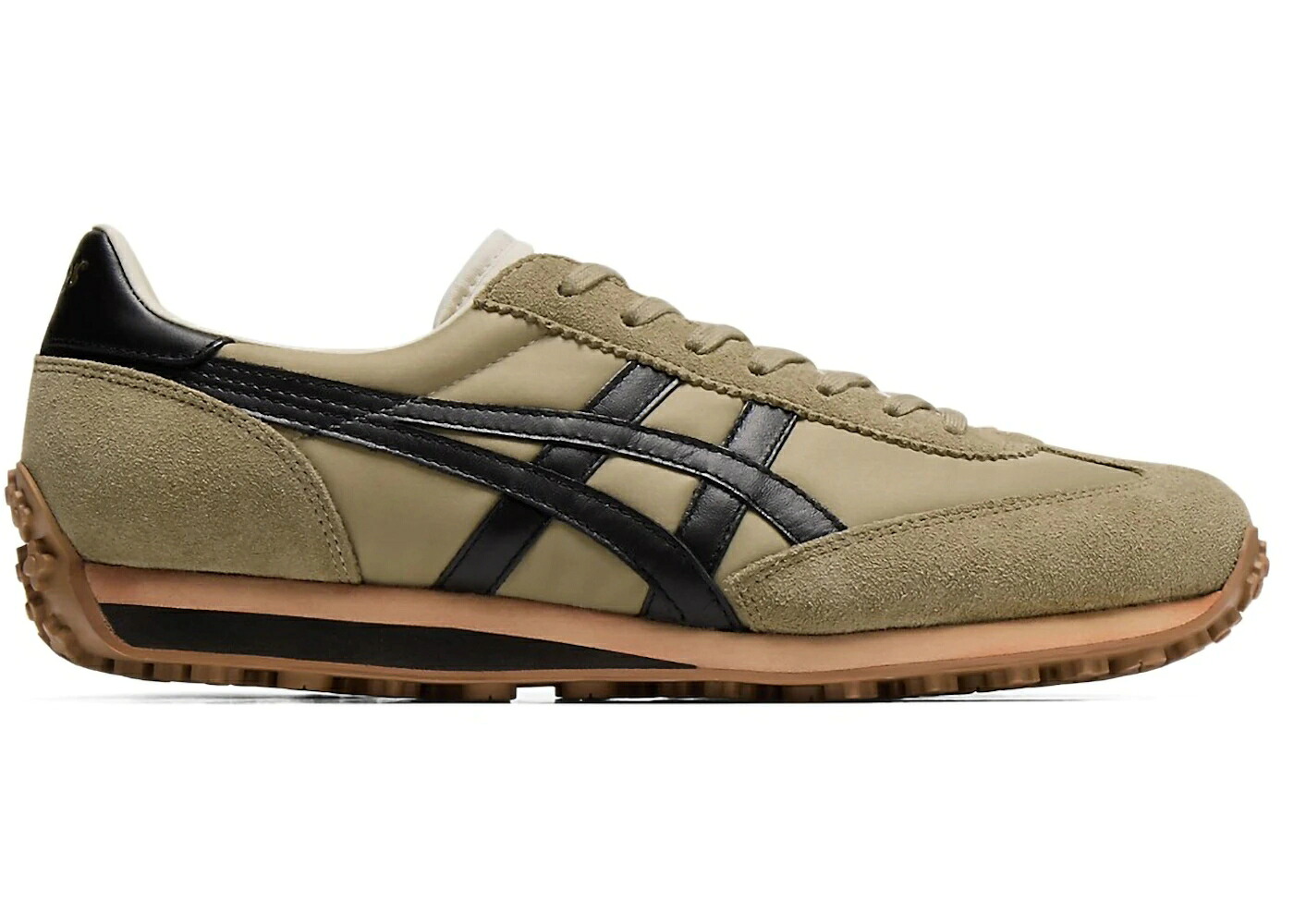 クレープ 黒色 ブラック オニツカタイガー スニーカー メンズ ONITSUKA TIGER ONITSUKA TIGER EDR 78 NM WOOD CREPE BLACK / WOOD CREPE BLACK|スニケス