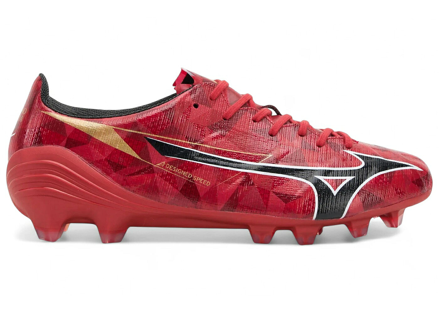 ミズノ アルファ 赤 レッド 黒色 ブラック ゴールド スニーカー メンズ MIZUNO ALPHA II JAPAN MD MORELIA 40TH RED / MORELIA 40TH RED BLACK GOLD|スニケス