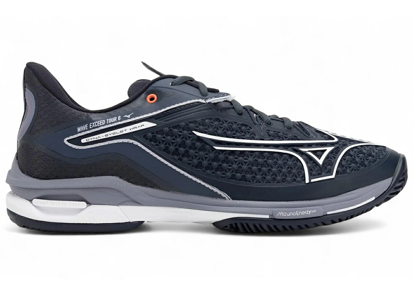 ミズノ ウェーブ ウェイブ 灰色 グレー グレイ 白色 ホワイト 青色 ブルー スニーカー メンズ MIZUNO WAVE EXCEED TOUR 6 CC ODYSSEY GRAY WHITE BLUE GRANITE / ODYSSEY GRAY WHITE BLUE GRANITE｜スニケス