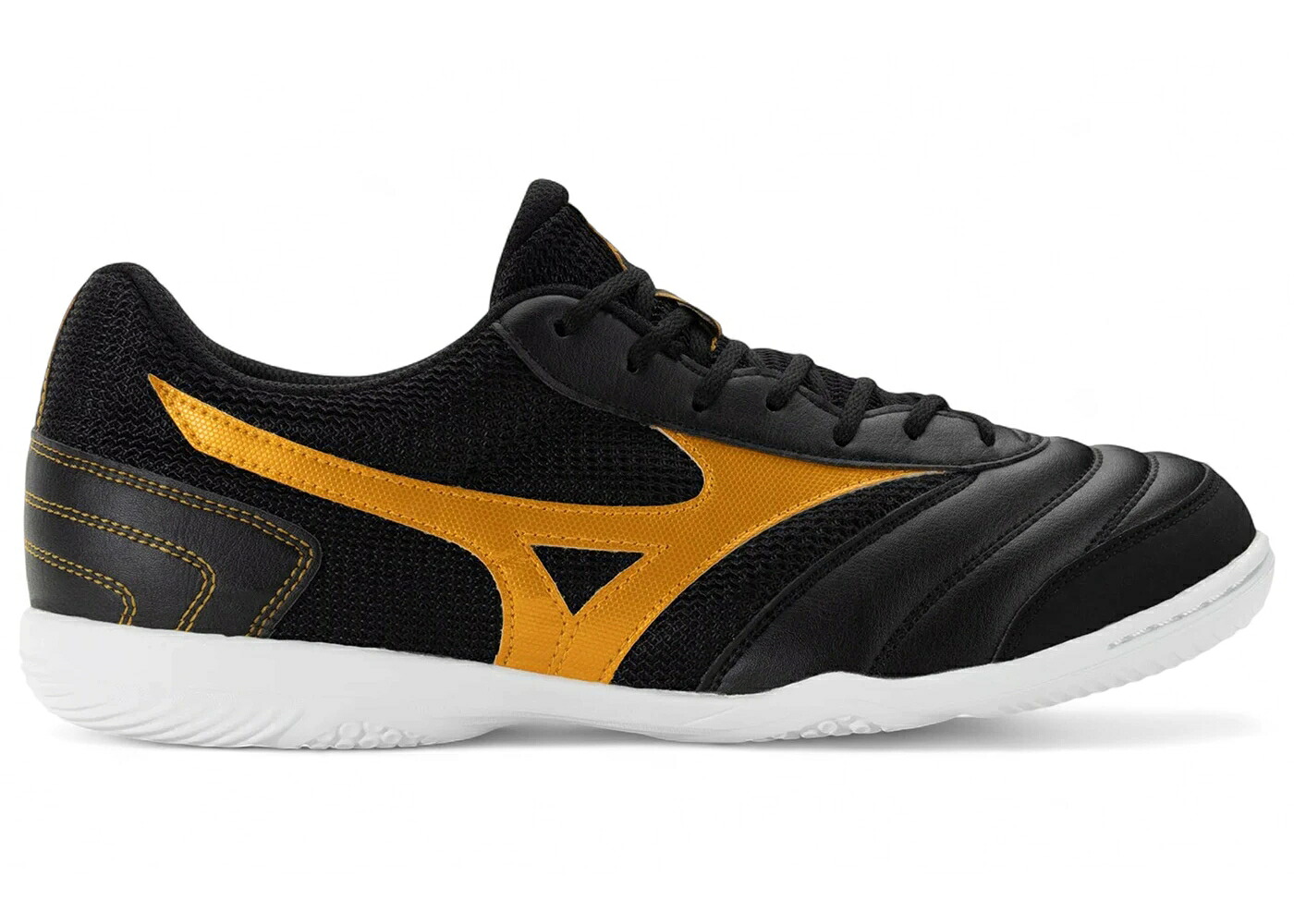 ミズノ 野球クラブ 黒いこと 黒いこと ゴールド スニーカー メンズ MIZUNO MORELIA SALA CLUB IN BLACK MP GOLD / BLACK MP GOLD
