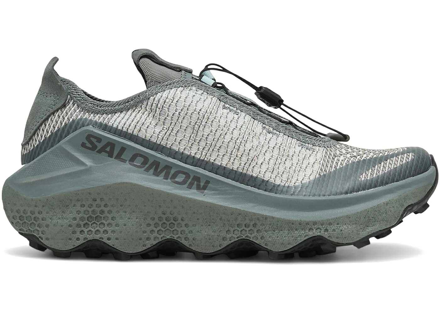 サロモン 白色 ホワイト 青色 ブルー スニーカー メンズ SALOMON ORAVA ADVANCED SEDONA SAGE / SEDONA SAGE WHITE CLOUD BLUE｜スニケス 61,655円