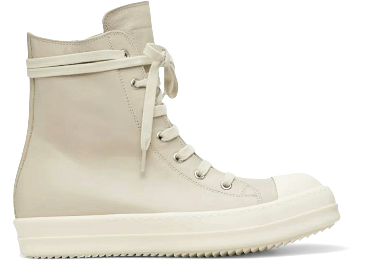 リックオウエンス 靴 スニーカー 砂色 サンド メンズ RICK OWENS RICK OWENS SCARPE IN PELLE SNEAKER SAND MILK / SAND MILK MILK｜スニケス