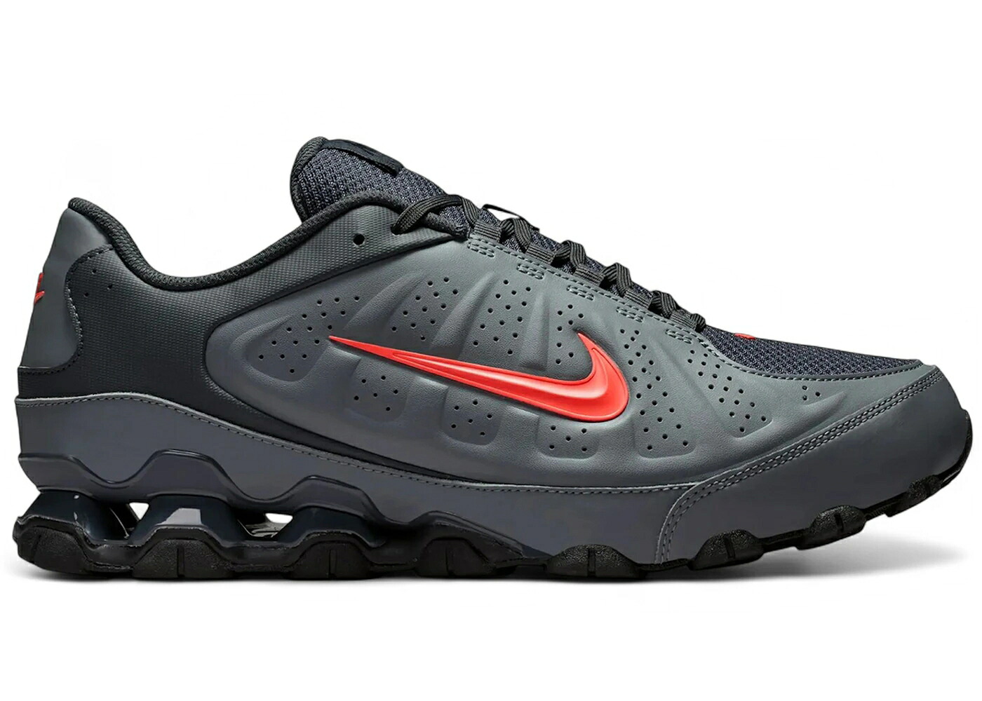 ナイキ 灰色 グレー 黒色 ブラック クリムゾン スニーカー メンズ NIKE REAX 8 SL SMOKE GREY BLACK BRIGHT CRIMSON / SMOKE GREY BLACK BRIGHT CRIMSON|スニケス