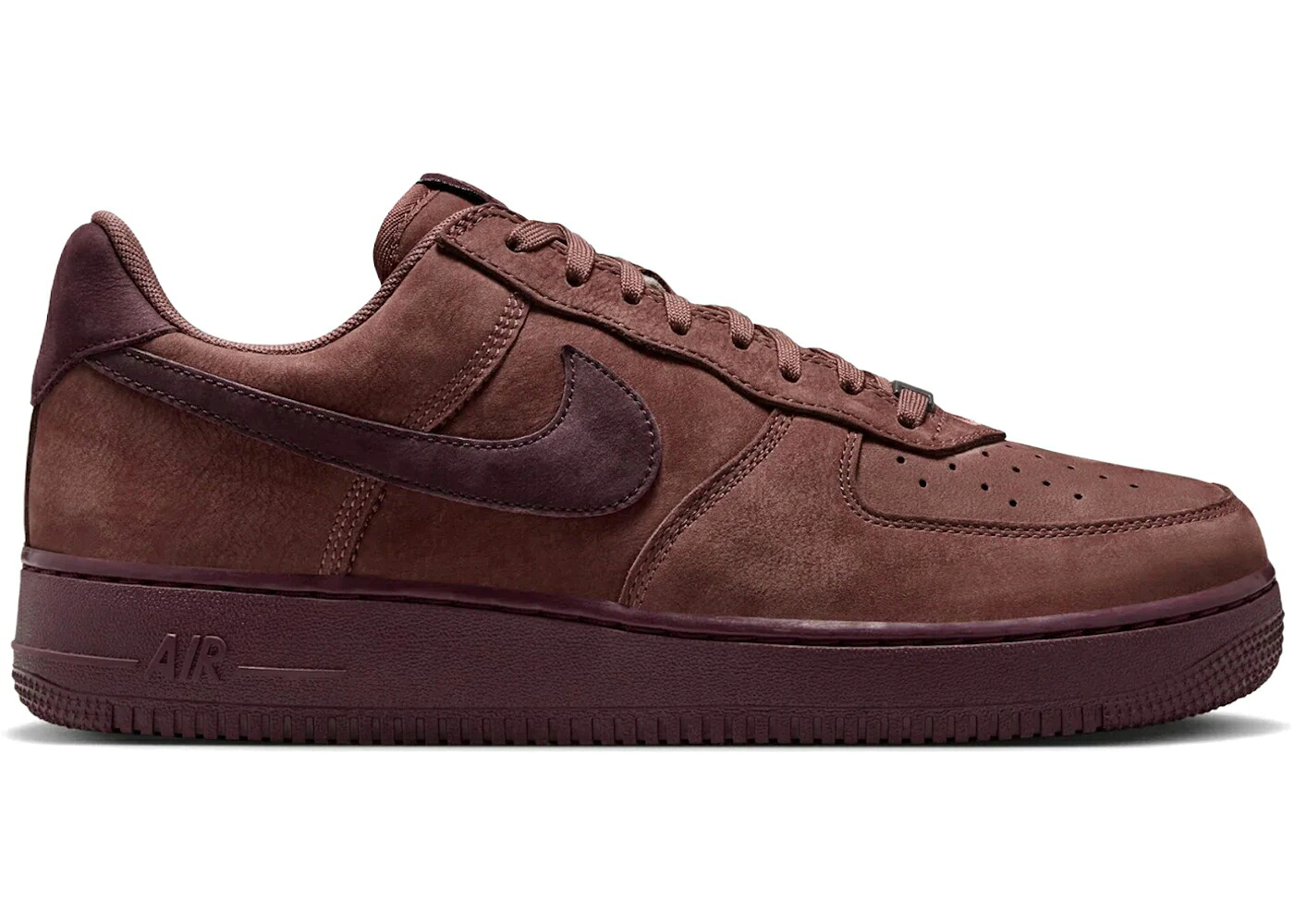 ナイキ プレミアム 赤 レッド エアフォース スニーカー メンズ NIKE AIR FORCE 1 LOW RETRO PREMIUM QS RED SEPIA MAHOGANY BADGELESS / RED SEPIA RED MAHOGANY|スニケス