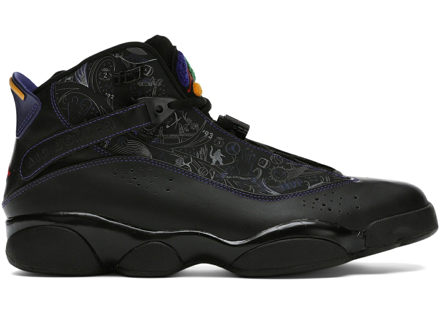 ナイキ ジョーダン リング 黒色 ブラック 赤 レッド クラシック 緑 グリーン スニーカー メンズ JORDAN 6 RINGS SIX CHAMPIONSHIPS / BLACK VARSITY RED CLASSIC GREEN｜スニケス