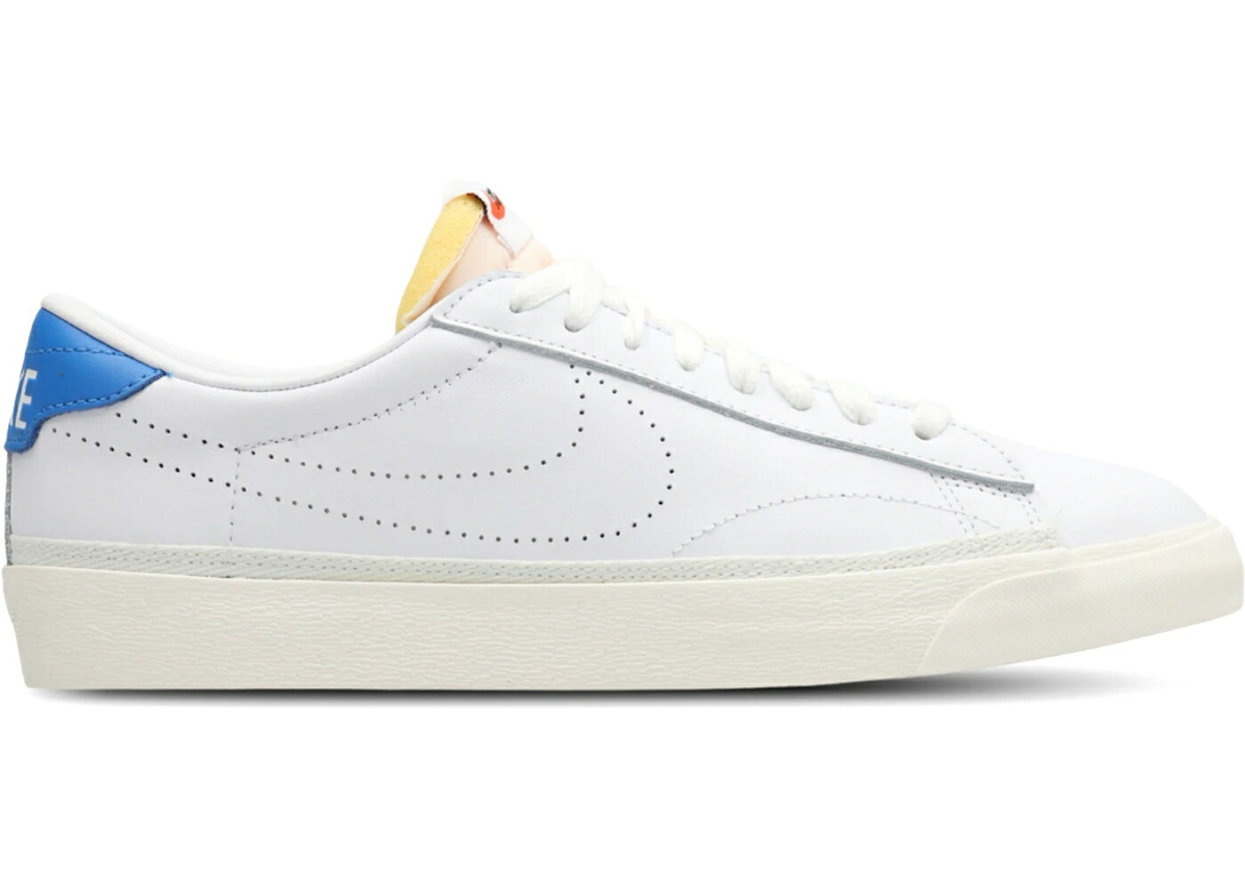 ナイキ テニス クラシック 白色 ホワイト 青色 ブルー チーム スニーカー メンズ NIKE TENNIS CLASSIC WHITE LIGHT PHOTO BLUE / WHITE LIGHT PHOTO BLUE TEAM｜スニケス