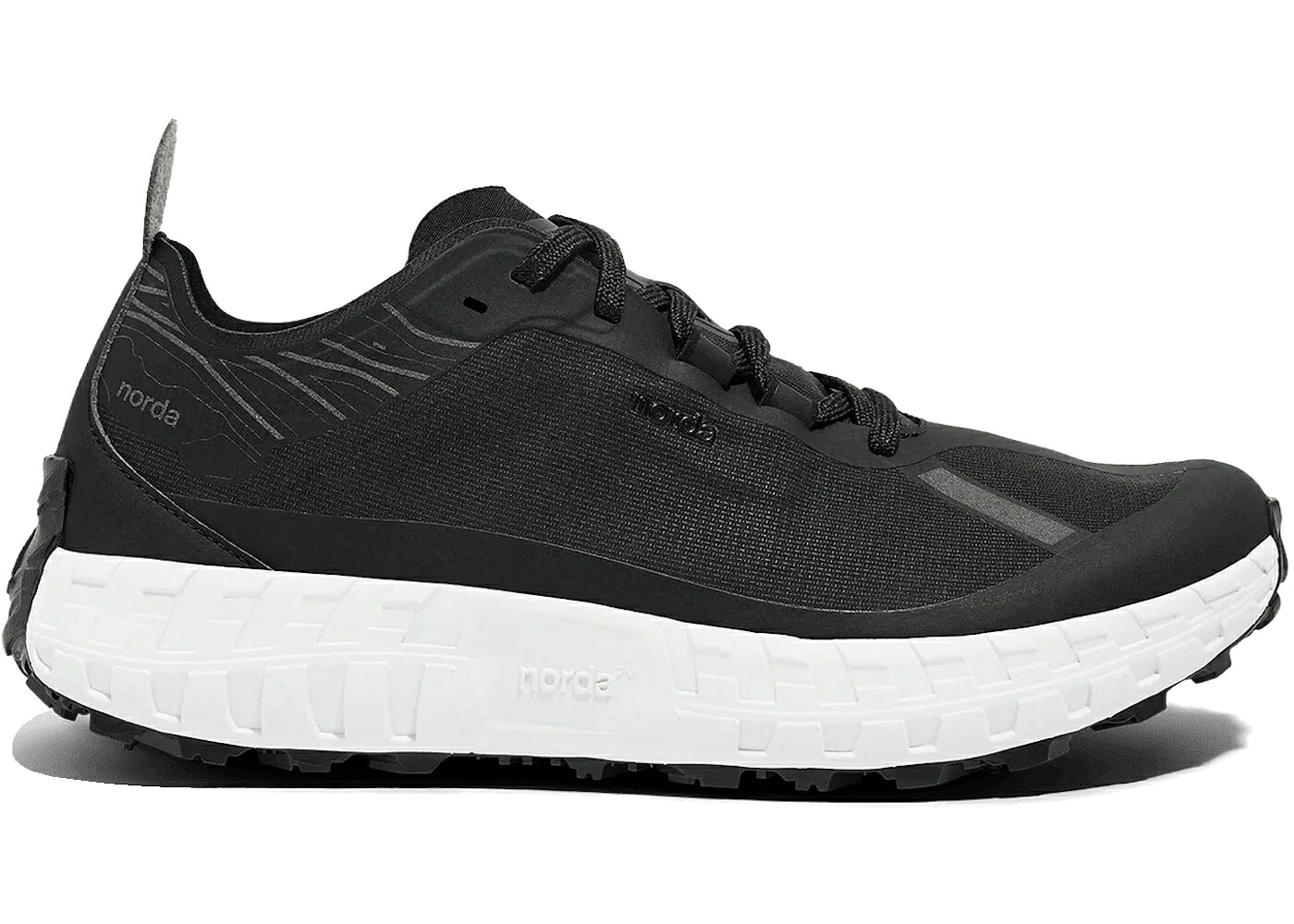 黒色 ブラック スニーカー メンズ NORDA 001A BLACK /|スニケス