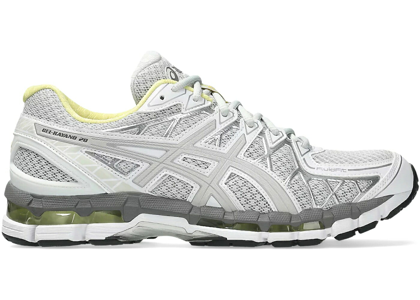 アシックス 灰色 グレー スニーカー メンズ ASICS GEL-KAYANO 20 GLACIER GREY / GLACIER GREY GLACIER GREY｜スニケス 43,800円
