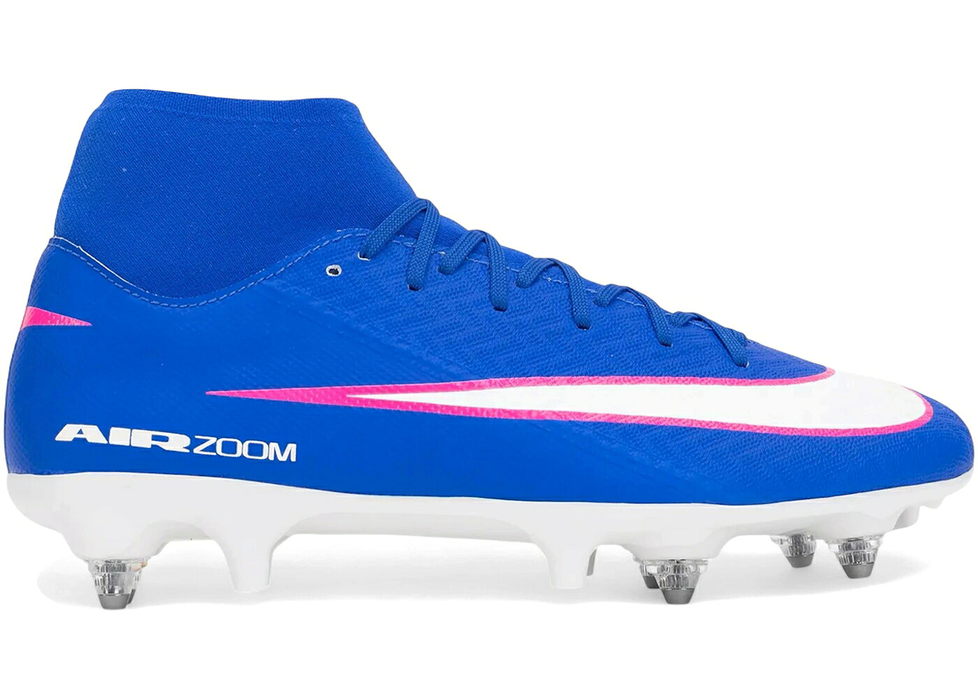 ナイキ ズーム アカデミー 青色 ブルー 白色 ホワイト スニーカー メンズ NIKE ZOOM MERCURIAL SUPERFLY 10 ACADEMY SG-PRO ATTACK PACK / RACER BLUE WHITE｜スニケス 30,420円