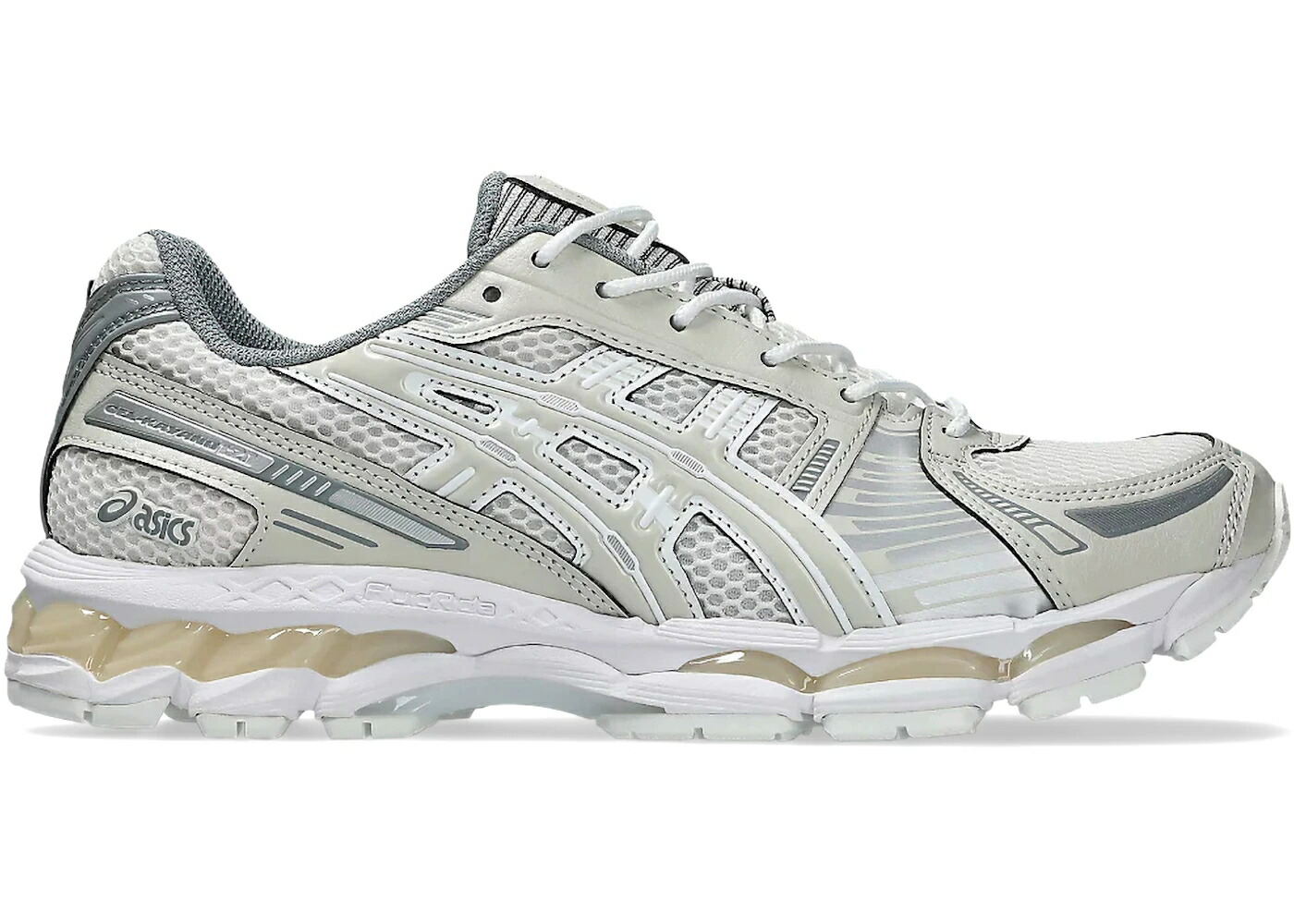 アシックス クリーム 灰色 グレー 12.1 スニーカー メンズ ASICS GEL-KAYANO CREAM SMOKE GREY / CREAM SMOKE GREY｜スニケス
