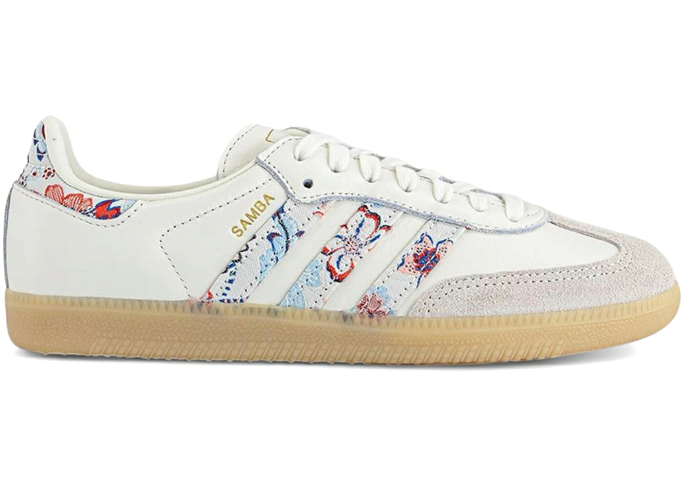 アディダス サンバ 白色 ホワイト WOMEN'S スニーカー レディース ADIDAS SAMBA OG LIBERTY LONDON TANA LAWN OFF WHITE (WOMEN'S) / OFF WHITE SUPPLIER COLOUR GUM|スニケス