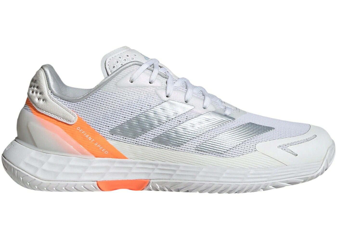 アディダス スピード 白色 ホワイト 青色 ブルー 橙 オレンジ WOMEN'S スニーカー レディース ADIDAS DEFIANT SPEED 2 WHITE HALO BLUE BEAM ORANGE (WOMEN'S) / CLOUD WHITE HALO BLUE BEAM｜スニケス