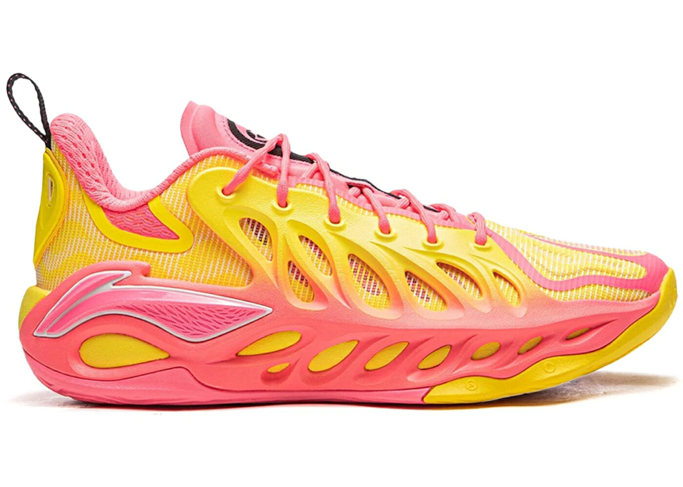 リーニン ナイト ピンク 黄色 イエロー スニーカー メンズ LI-NING BADFIVE SNIPER 2 OPENING NIGHT / PINK YELLOW|スニケス