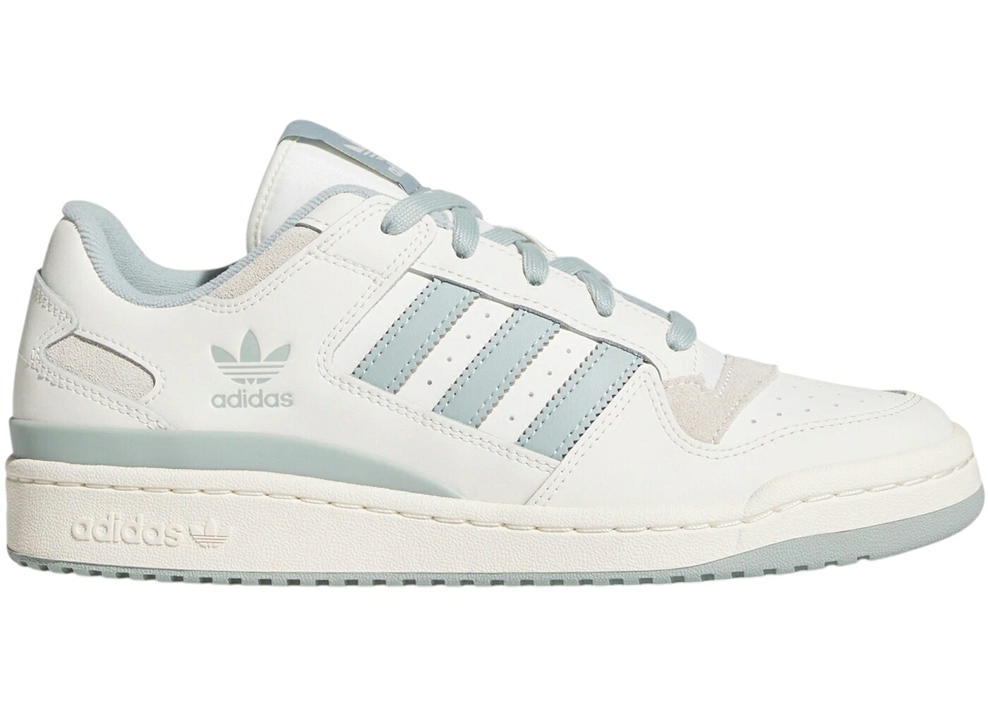 アディダス フォーラム 白色 ホワイト スニーカー メンズ ADIDAS FORUM LOW CL WHITE WONDER SAGE OFF / CLOUD WHITE WONDER SAGE OFF｜スニケス