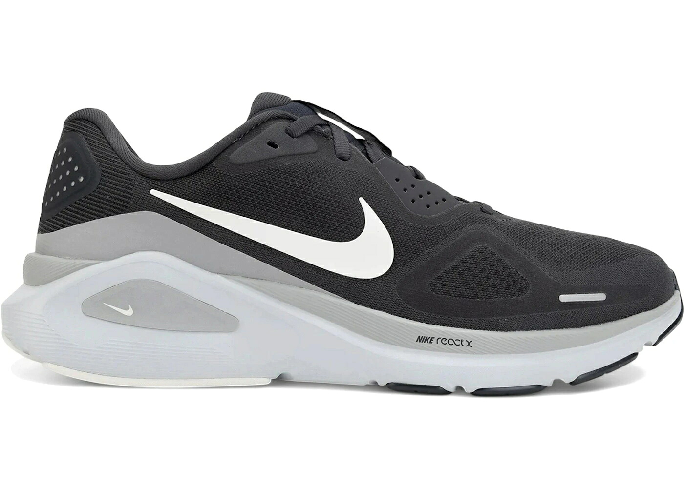 ナイキ 灰色 グレー スニーカー メンズ NIKE STRUCTURE 26 ANTHRACITE LIGHT SMOKE GREY / ANTHRACITE LIGHT SMOKE GREY SAIL｜スニケス