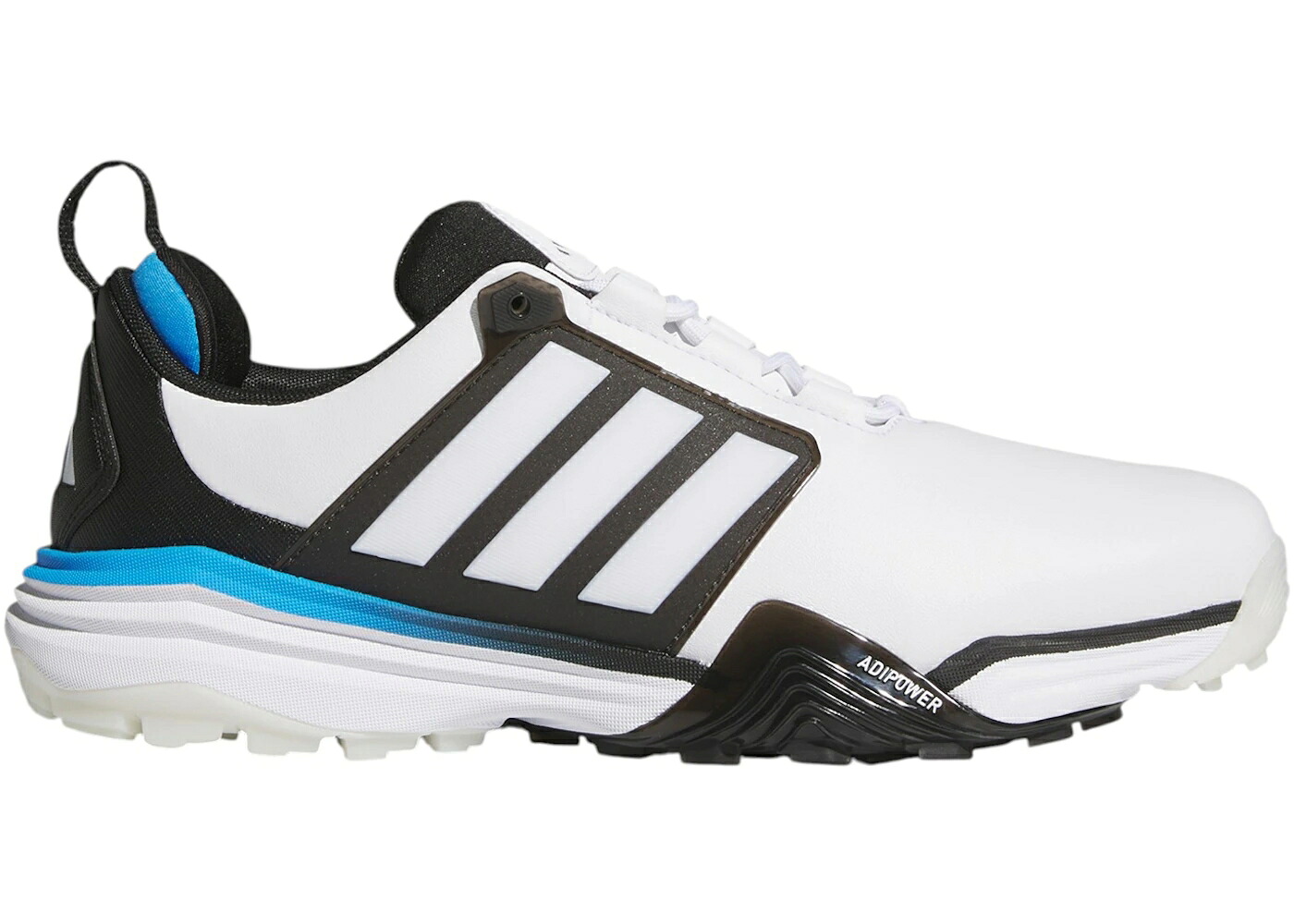 アディダス ゴルフ 白色 ホワイト 黒色 ブラック 青色 ブルー コア スニーカー メンズ ADIDAS ADIPOWER 26 SPIKELESS GOLF WHITE BLACK LUCID RAY BLUE / CLOUD WHITE CORE BLACK LUCID RAY｜スニケス 41,145円