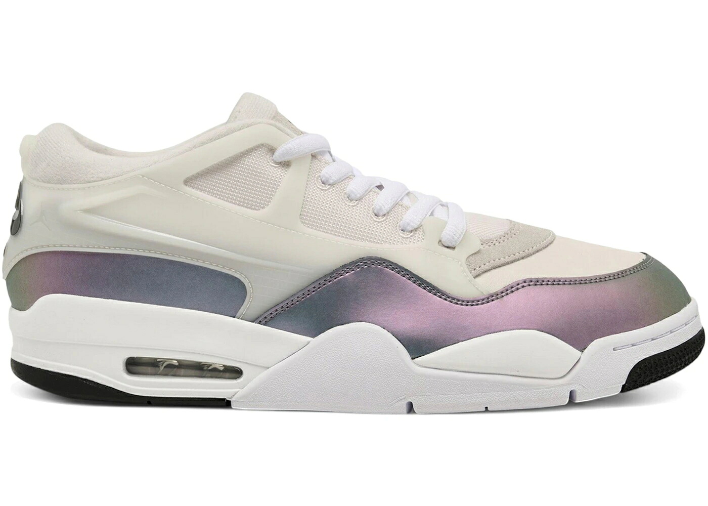 ナイキ ジョーダン 黒色 ブラック 白色 ホワイト スニーカー メンズ JORDAN 4 RM PHANTOM IRIDESCENT / PHANTOM BLACK WHITE|スニケス