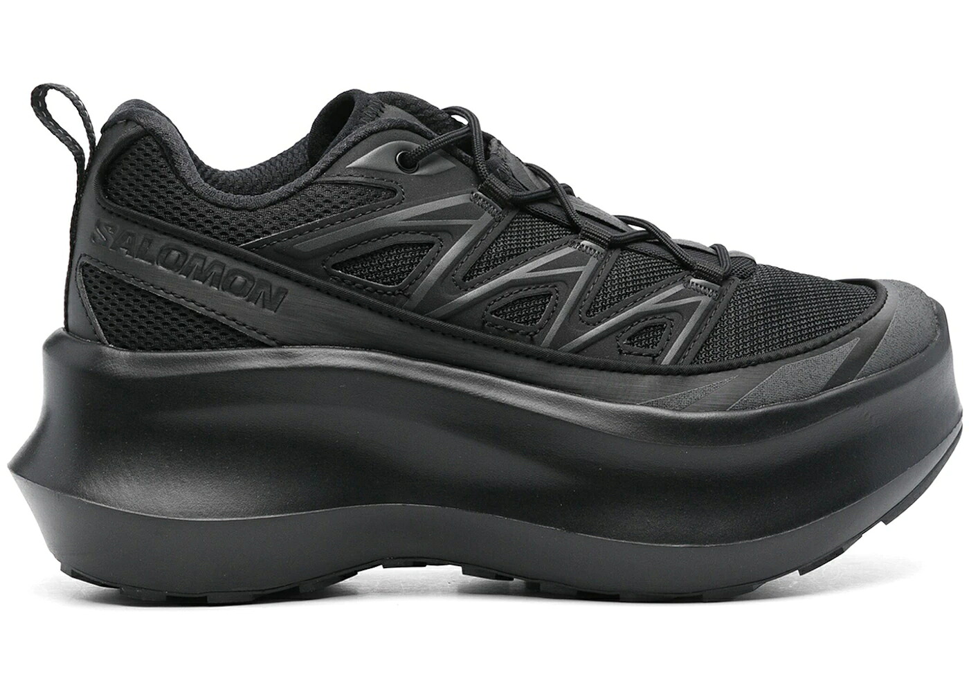 サロモン 黒色 ブラック コムデギャルソン スニーカー メンズ SALOMON XT-6 EXPANSE PLATFORM COMME DES GARCONS BLACK /|スニケス