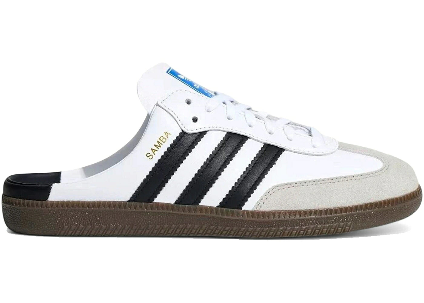 アディダス サンバ 白色 ホワイト 黒色 ブラック コア WOMEN'S スニーカー レディース ADIDAS SAMBA MULE WHITE BLACK GUM (WOMEN'S) / CLOUD WHITE CORE BLACK GUM|スニケス