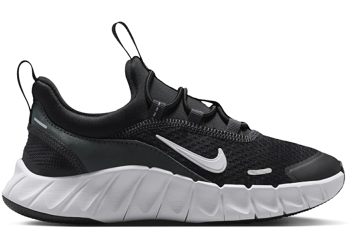 ナイキ フリー 黒色 ブラック 白色 ホワイト ジュニア キッズ NIKE FREE RIDE BLACK WHITE (PS) / BLACK ANTHRACITE WHITE ベビー マタニティ スニーカー|スニケス