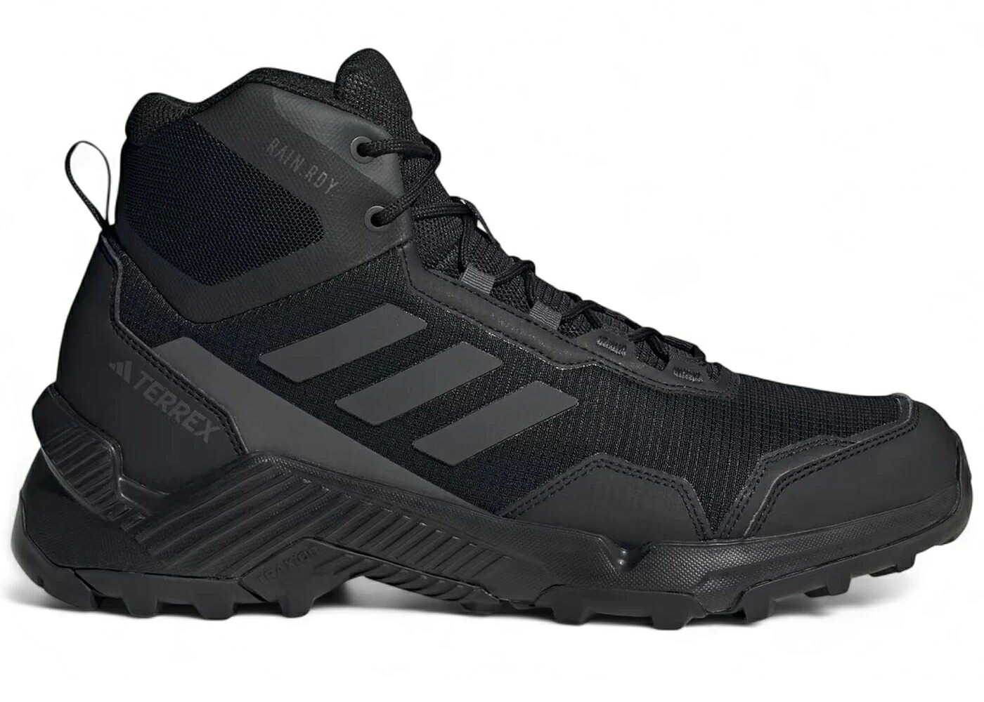 アディダス ミッド コア 黒色 ブラック カーボン 灰色 グレー 2.0 RAIN.RDY スニーカー メンズ ADIDAS EASTRAIL MID CORE BLACK CARBON / CORE BLACK CARBON GREY FIVE|スニケス