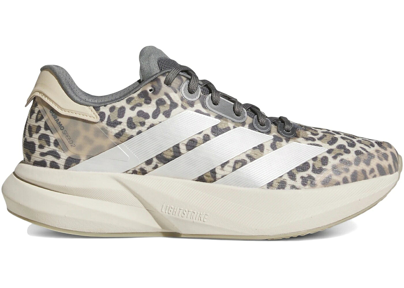 アディダス スピード ヒョウ柄 レオパード ゼロ 灰色 グレー WOMEN'S スニーカー レディース ADIDAS DURAMO SPEED 2 LEOPARD CRYSTAL LINEN (WOMEN'S) / CRYSTAL LINEN ZERO METALIC GREY｜スニケス