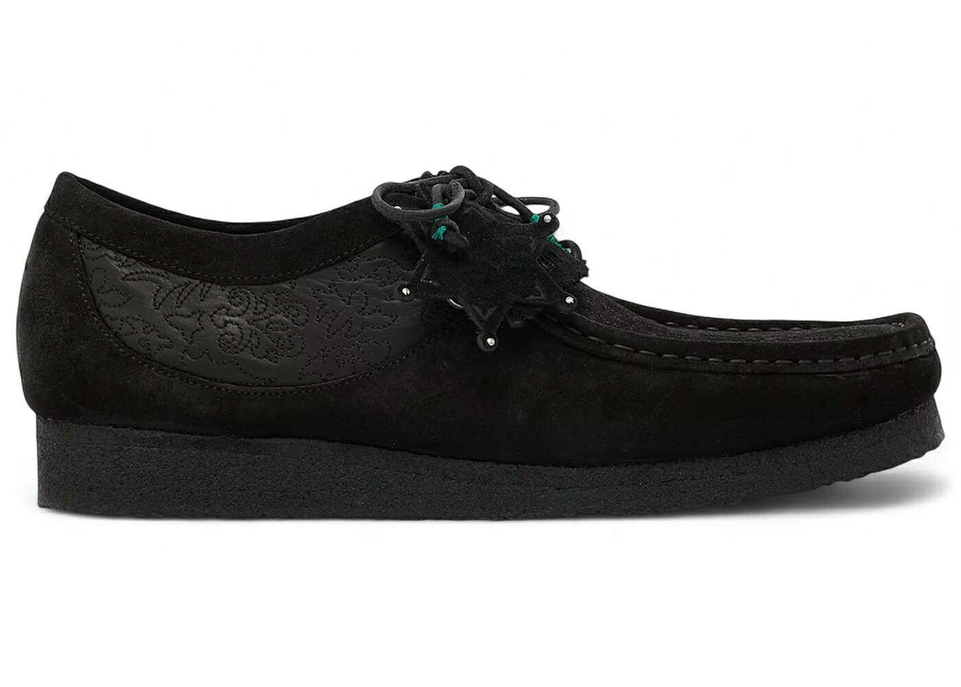 クラークス オリジナルス 黒色 ブラック スニーカー メンズ CLARKS ORIGINALS WALLABEE ANDERSSON BELL BLACK / BLACK BLACK|スニケス