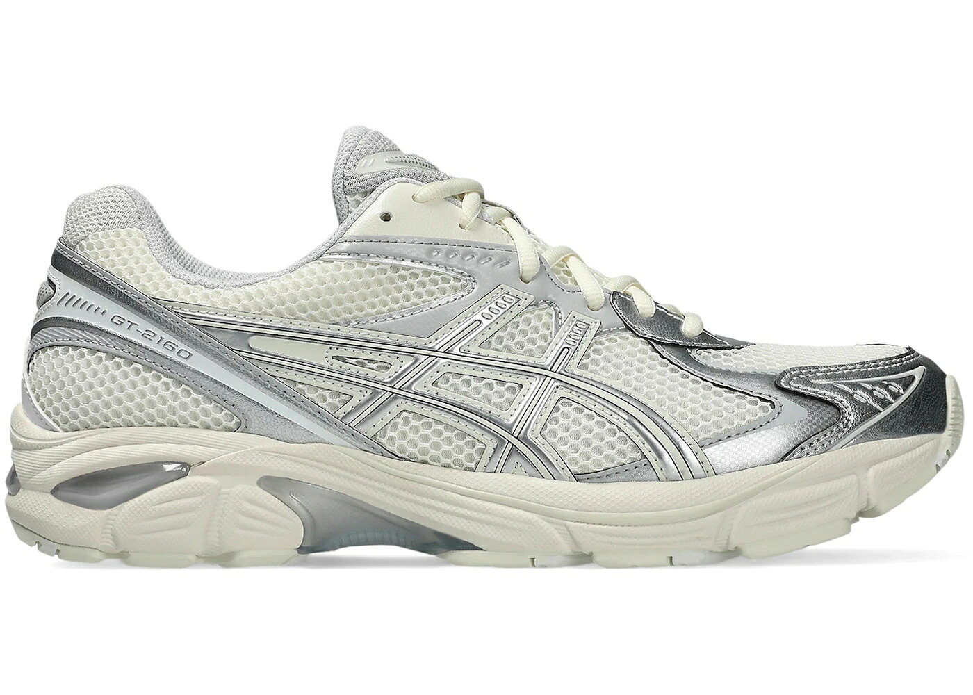 アシックス クリーム ピュア 銀色 シルバー スニーカー メンズ ASICS GT-2160 CREAM PURE SILVER / CREAM PURE SILVER|スニケス