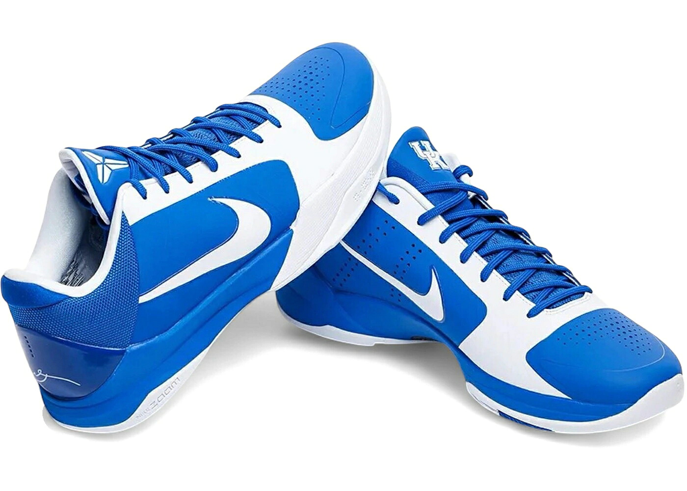 ナイキ コービー プロトロ ケンタッキー ゲーム 白色 ホワイト ゲームロイヤル 青 ブルー スニーカー メンズ NIKE KOBE 5 PROTRO KENTUCKY PE GAME ROYAL WHITE / GAME ROYAL WHITE|スニケス