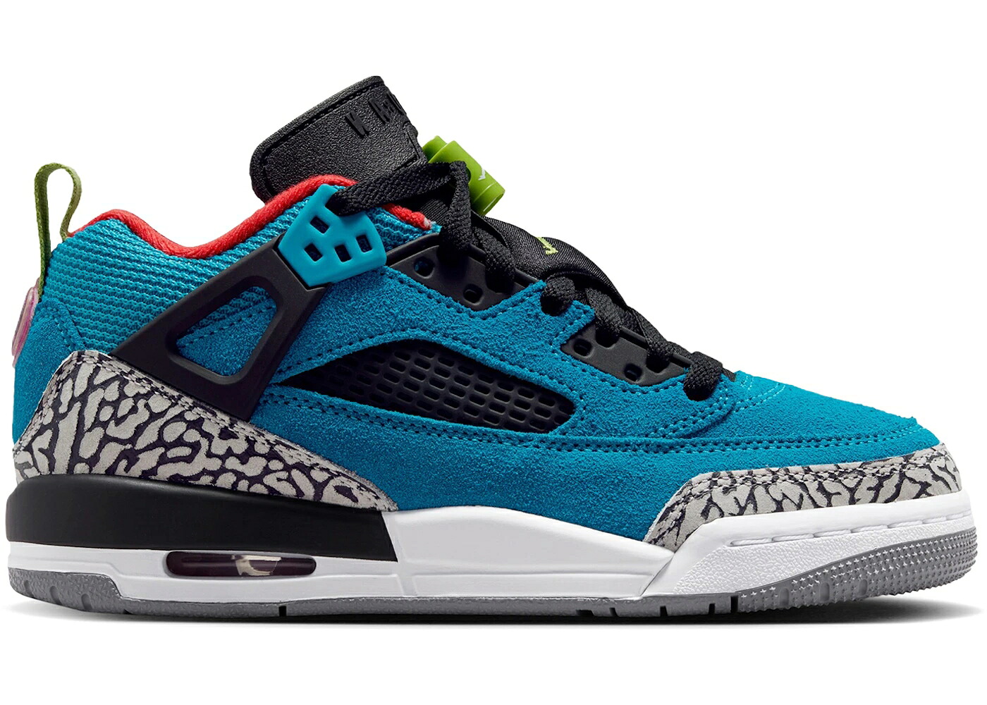 ナイキ ジョーダン ネオ クリムゾン ジュニア キッズ JORDAN SPIZIKE LOW NEO TURQUOISE LIGHT CRIMSON (GS) / NEO TURQUOISE LIGHT CRIMSON ベビー マタニティ スニーカー｜スニケス